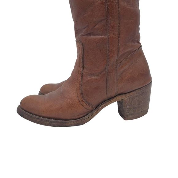 Vintage 1970s Frye Jane Cuff Boots - Picture 7 of 16